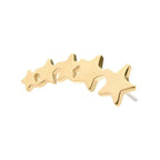 Invictus | 14k gold | 5-Cluster Star