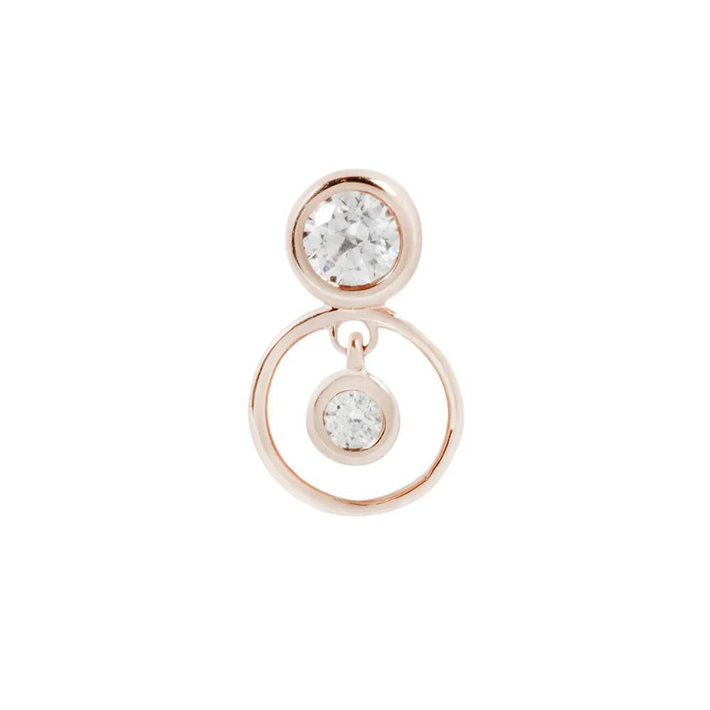 Buddha | 14k gold | Warhol | Swarovski Crystal CZ
