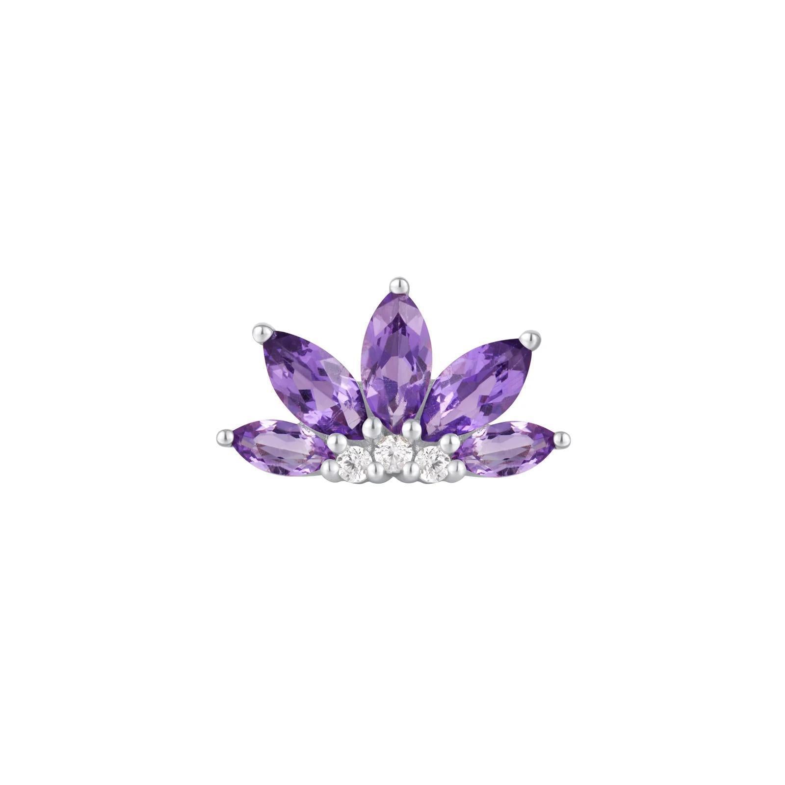 Buddha | 14k gold | Valentina | Amethyst