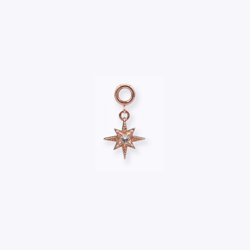 Tether | 14k gold | Elendres Pendant | Diamond