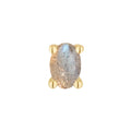 Buddha | 14k gold | Prong Oval | Labradorite