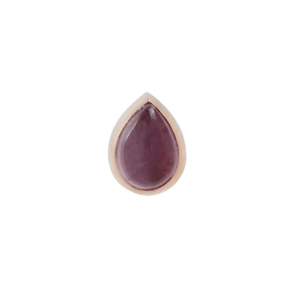 Buddha | 14k gold | Bezel Pear | Amethyst