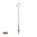 Invictus | 14k gold | Naruto Shippuden Kunai Knife Dangle Charm