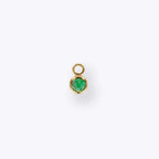 Tether | 14k gold | Luka Charm | Emerald