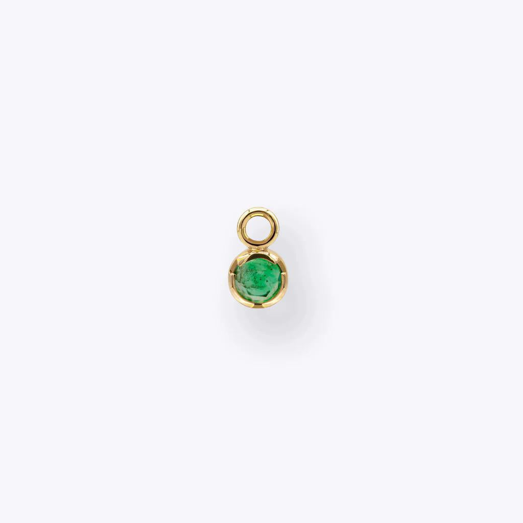 Tether | 14k gold | Luka Charm | Emerald