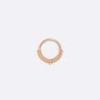 Tether | 14k gold | Petite Melange Seam Ring