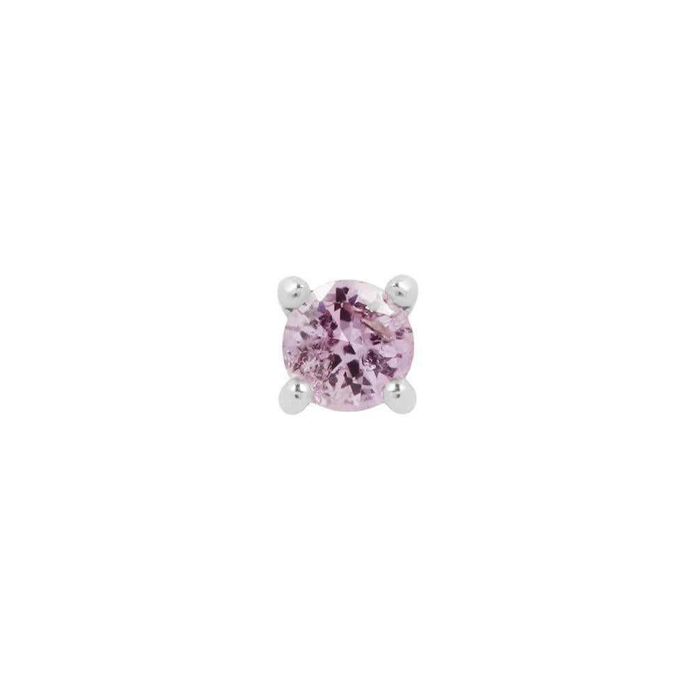 Buddha | 14k gold | Prong | Pink Sapphire