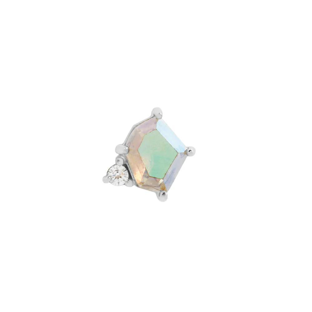 Buddha | 14k gold | Elicit | Mercury Mist Topaz + CZ