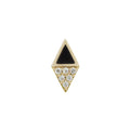 Buddha | 14k gold | Almost Famous | Black Spinel + CZ