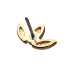Invictus | 14k gold | Low Profile Leaf