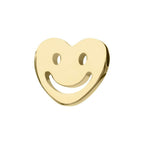 Invictus | 14k gold | Happy Face Heart