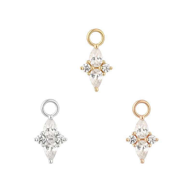 Buddha | 14k gold | Ethereal Charm | CZ