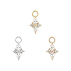 Buddha | 14k gold | Ethereal Charm | CZ