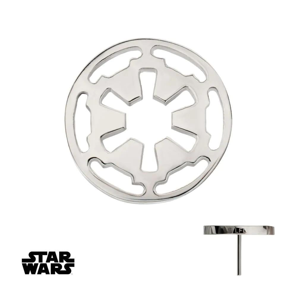 Invictus | Titanium | Threadless Star Wars Imperial COG Logo Top