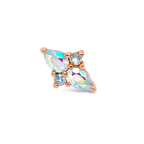 Buddha | 14k gold | Ethereal | Mercury Mist Topaz