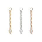 Buddha | 14k gold | Painkiller Charm | Swarovski Crystal CZ