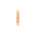 Buddha | 14k gold | "YOU" | White Diamond