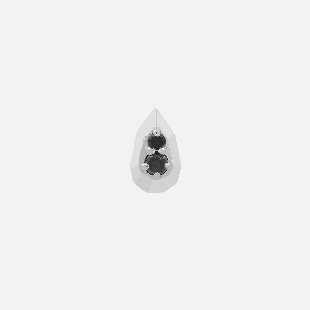 Tether | 14k gold | Hydro Gem | Black Diamond