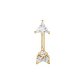 Buddha | 14k gold | Zandra | Clear CZ