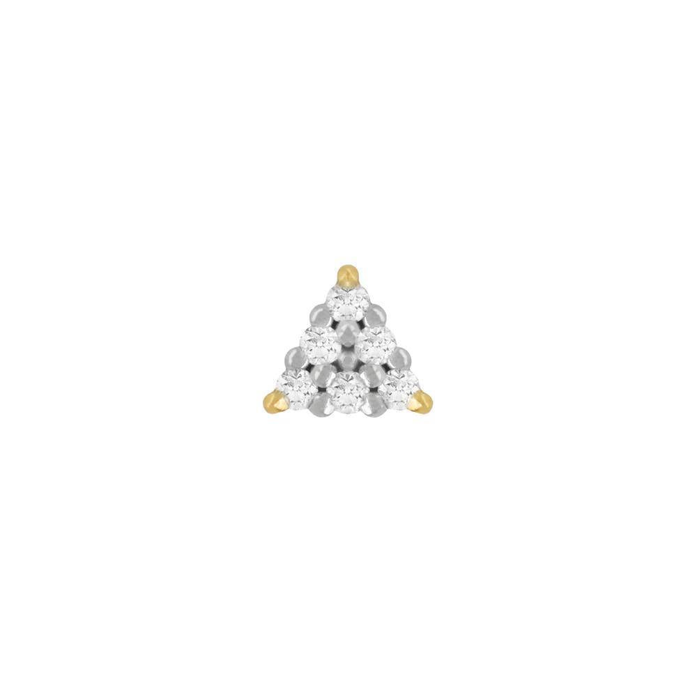 Buddha | 14k gold | Vain | White Diamond