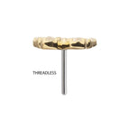 Invictus | 14k gold | Pave Set Butterfly | CZ
