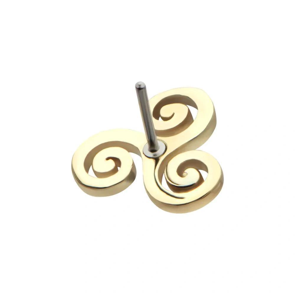 Invictus | 14k gold | Triskelion
