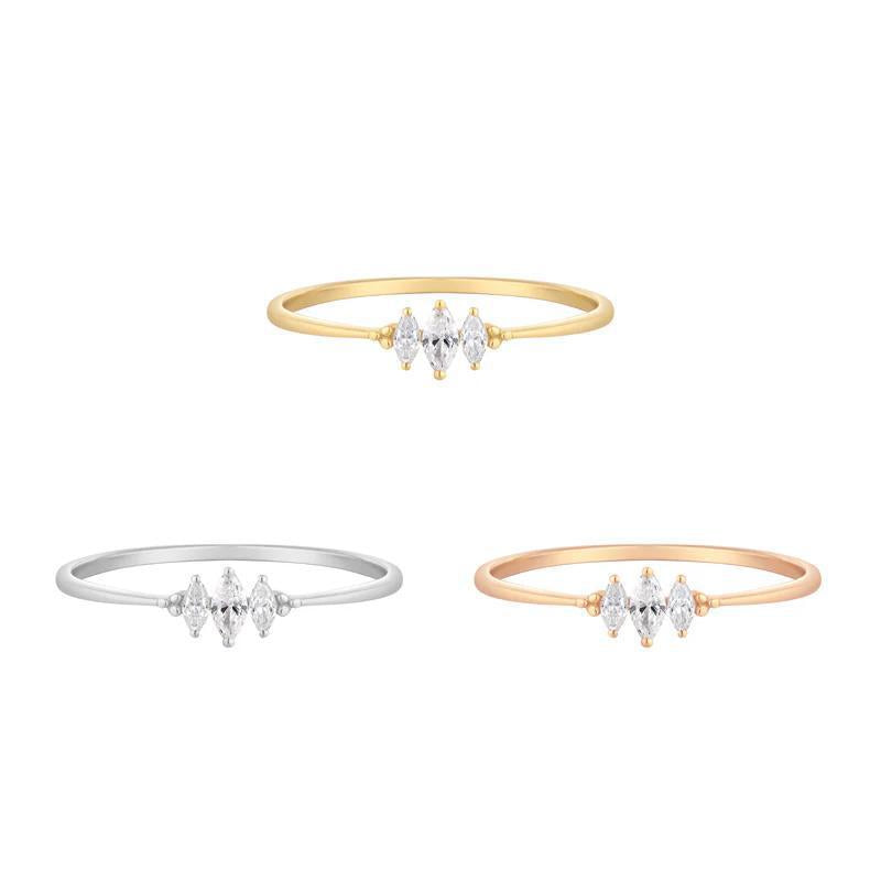 Buddha | 14k gold | RION x Buddha Zuri Trois Ring | Diamond
