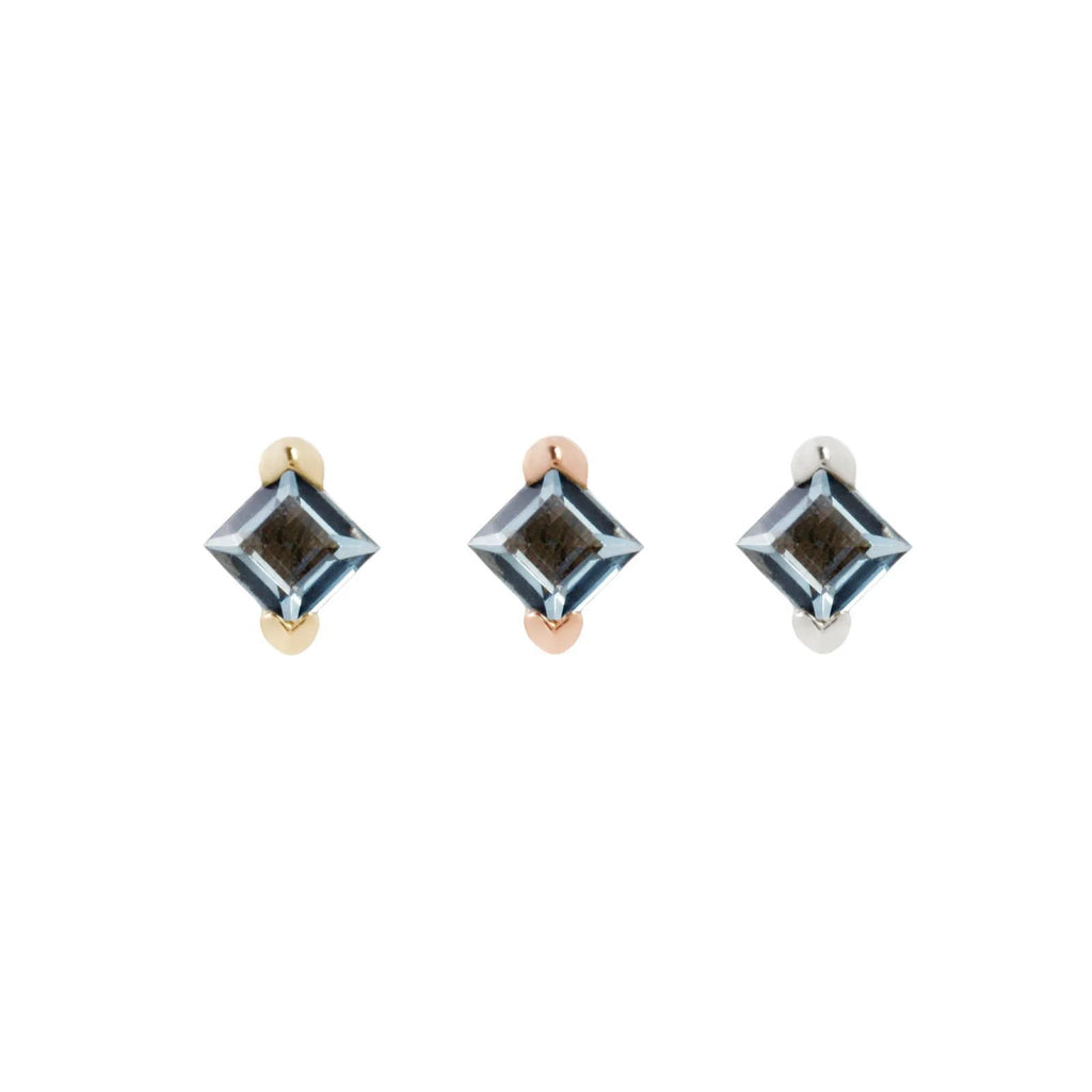 Buddha | 14k gold | Celestial | London Blue Topaz