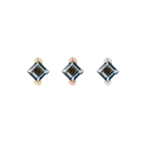 Buddha | 14k gold | Celestial | London Blue Topaz
