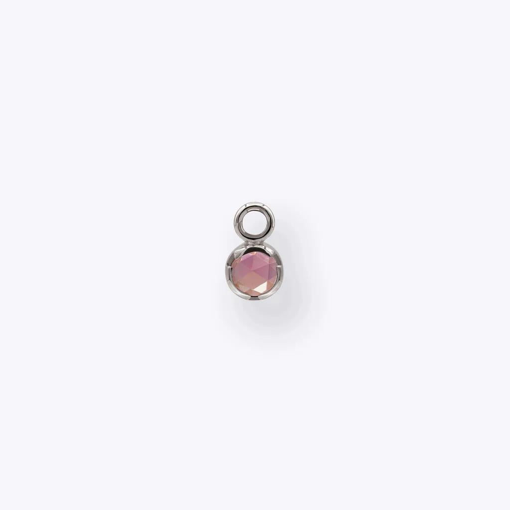 Tether | 14k gold | Luka Charm | Pink Tourmaline