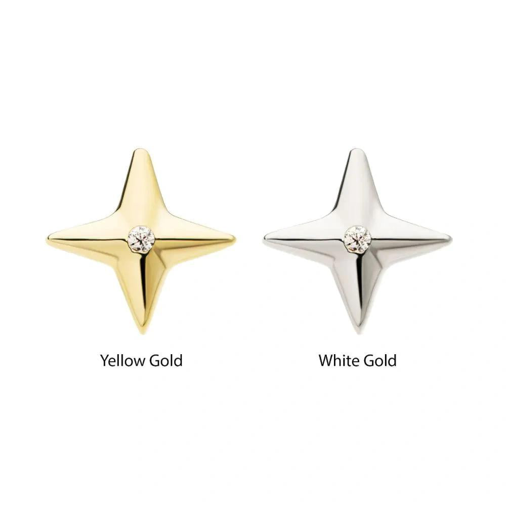 Invictus | 14k gold | Celestial Star | CZ