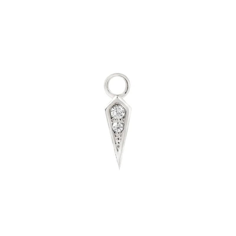 Buddha | 14k gold | Spike Charm | CZ