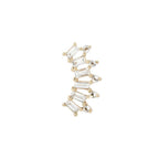Buddha | 14k gold | GSTQ | White Diamond + White Topaz