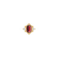 Buddha | 14k gold | Reyna | Garnet