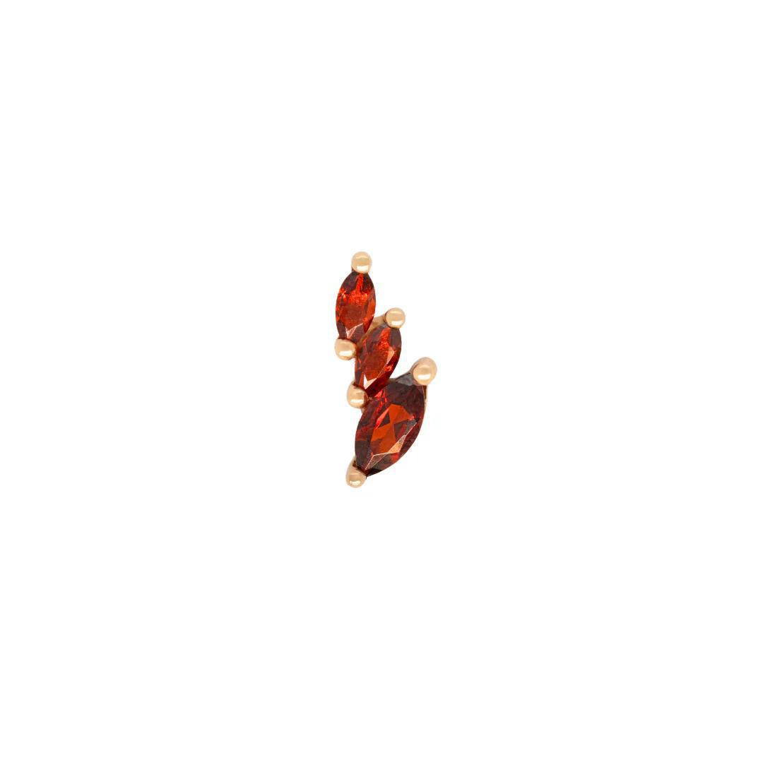 Buddha | 14k gold | Multiplicity | Garnet