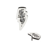 Invictus | 14k gold | Lightning | CZ