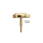 Invictus | 14k gold | Corrugated Teardrop