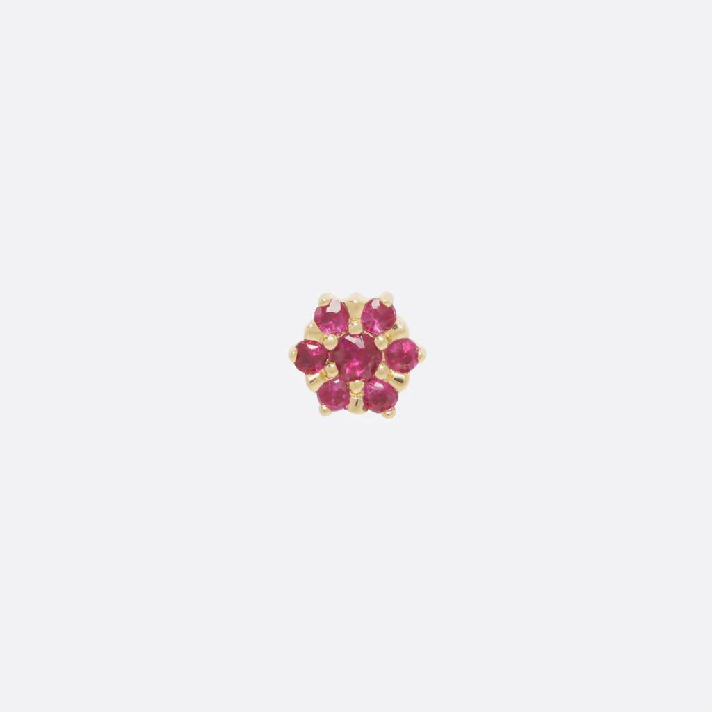Tether | 14k gold | Peony | Ruby
