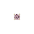 Buddha | 14k gold | Prong | Pink Sapphire