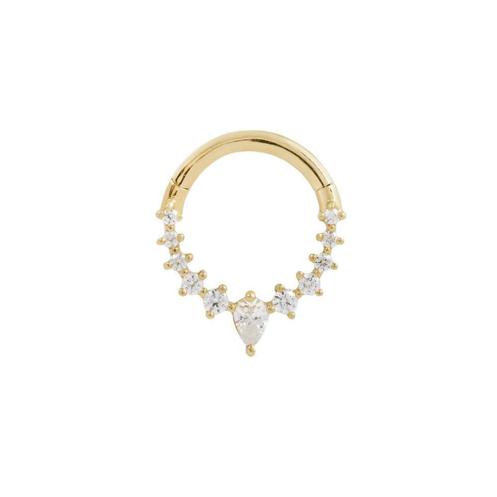 Buddha | 14k gold | Athena | Swarovski Crystal CZ