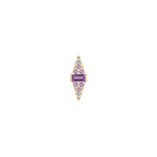 Buddha | 14k gold | Electric Feel | Amethyst Ombré