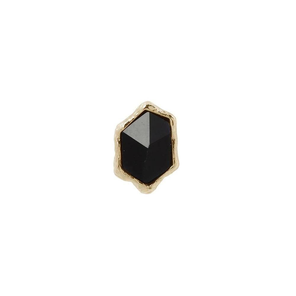 Buddha | 14k gold | Pump Up The Volume | Black Spinel