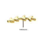 Invictus | 14k gold | Leaf