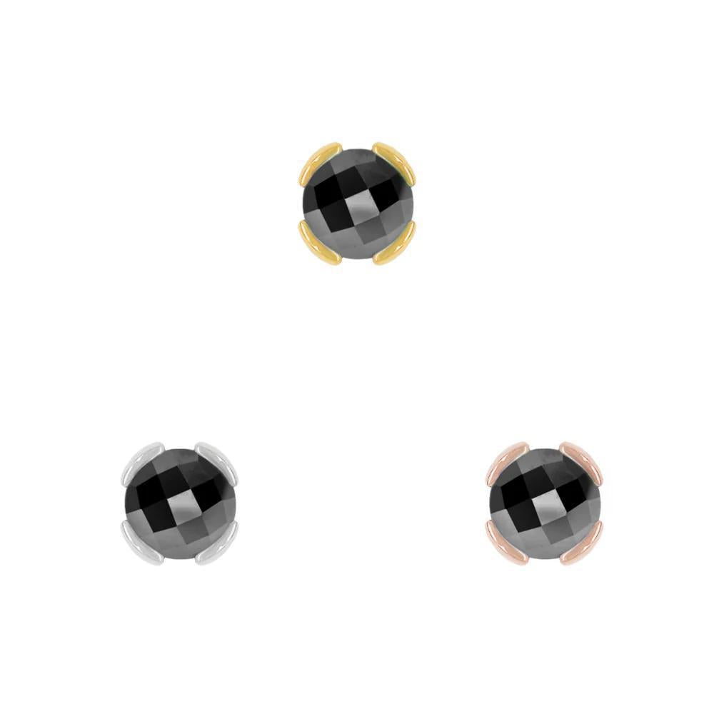 Buddha | 14k gold | Peekaboo | Black Spinel