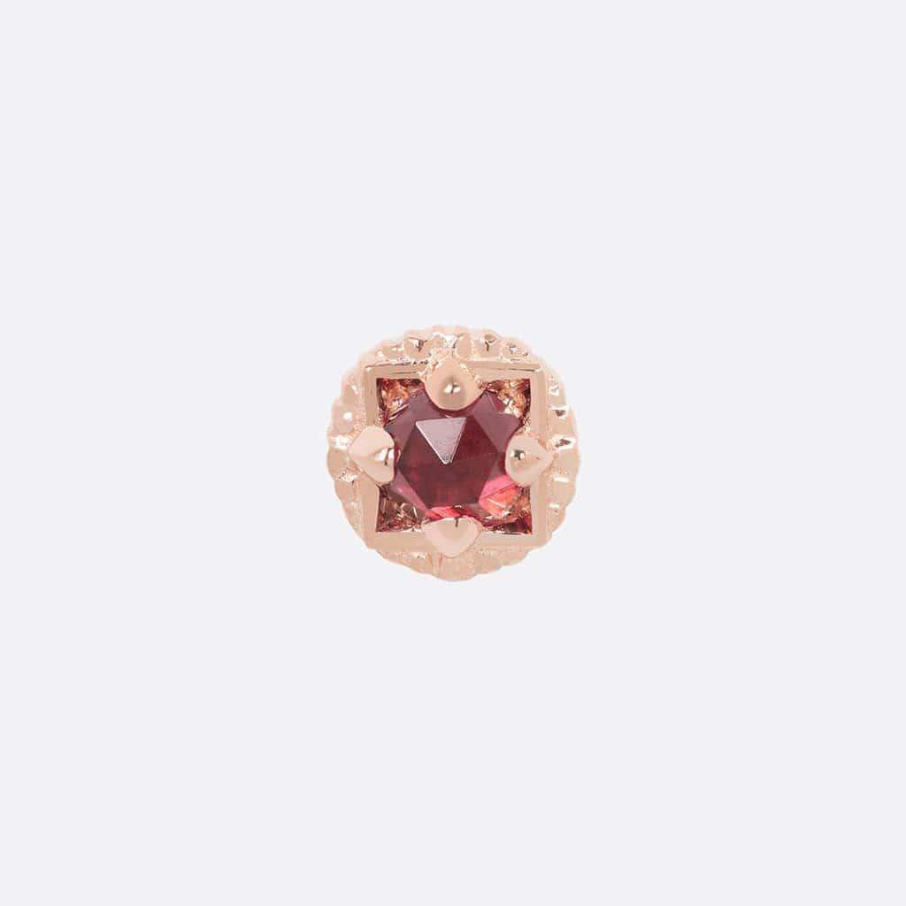 Tether | 14k gold | Omega 24 | Pink Tourmaline