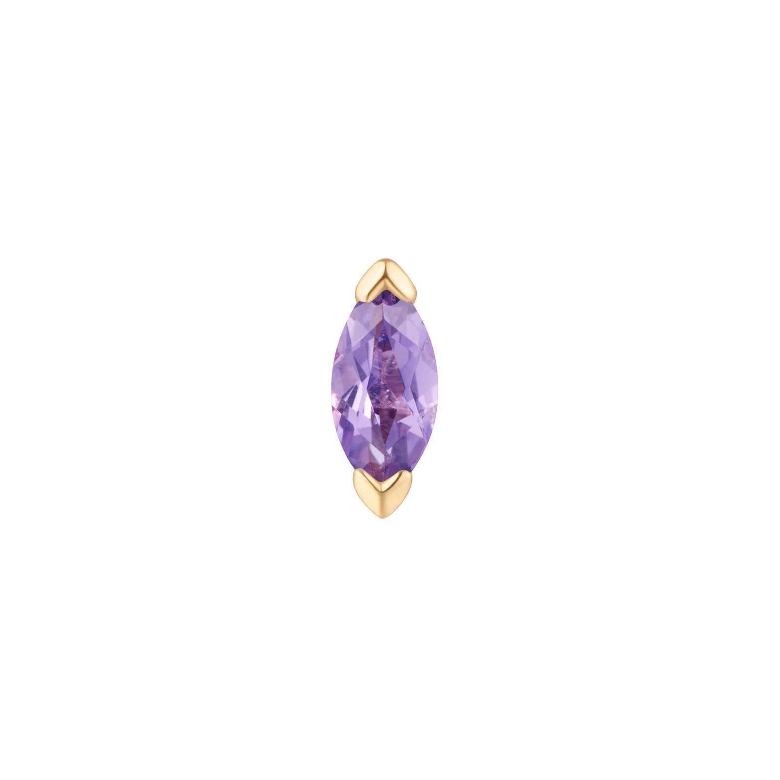 Buddha | 14k gold | Zuri | Amethyst