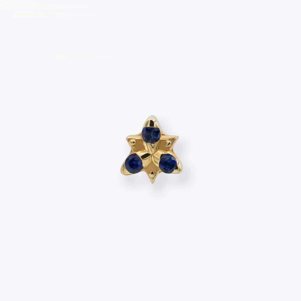 Tether | 14k gold | Neo | Blue Sapphire