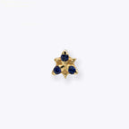 Tether | 14k gold | Neo | Blue Sapphire