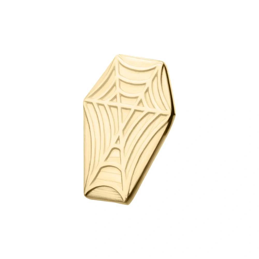 Invictus | 14k gold | Webbed Coffin