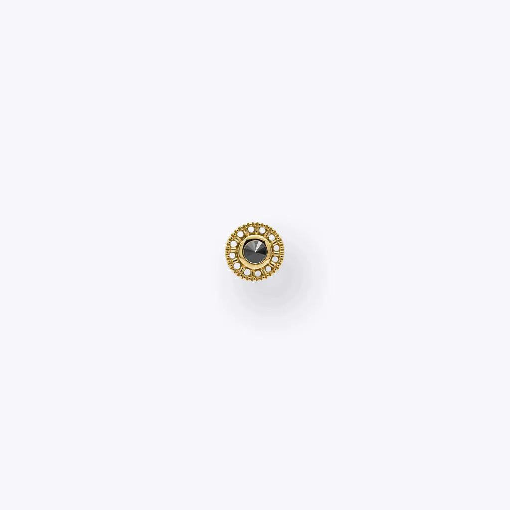 Tether | 14k gold | Omega 12 | Black Diamond